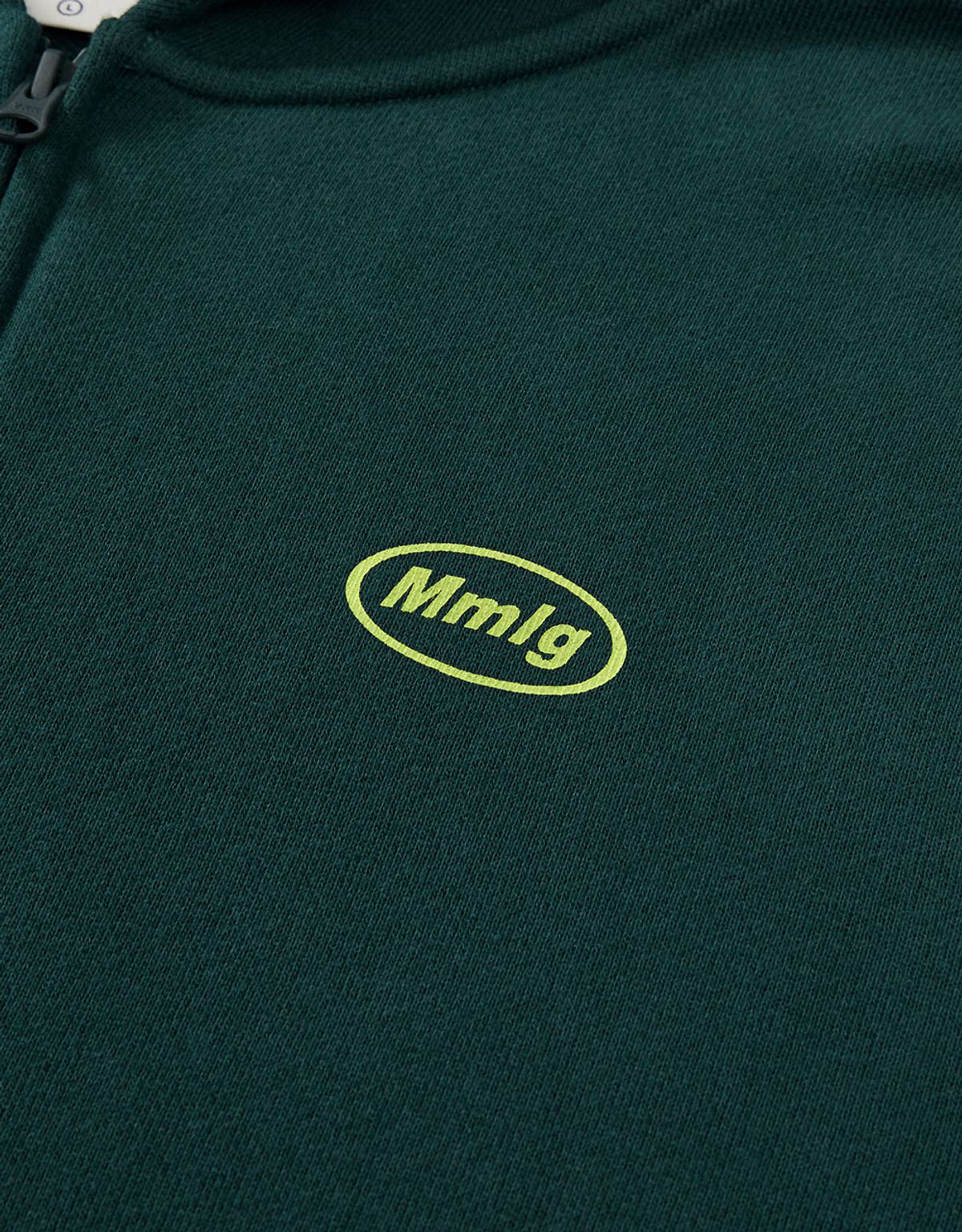 엠엠엘지(MMLG) [Mmlg] SIMBOLPLAY HOOD ZIPUP (DEEP GREEN)