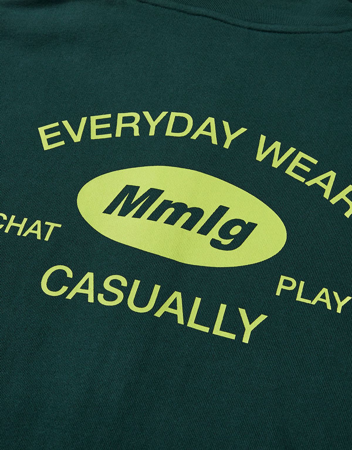엠엠엘지(MMLG) [Mmlg] SIMBOLPLAY HOOD ZIPUP (DEEP GREEN)