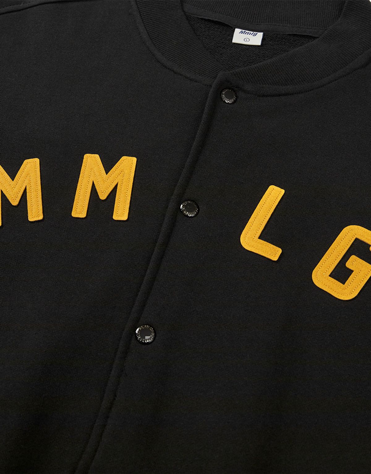 엠엠엘지(MMLG) [Mmlg] DAYWEAR SWEAT JUMPER (EVERY BLACK)