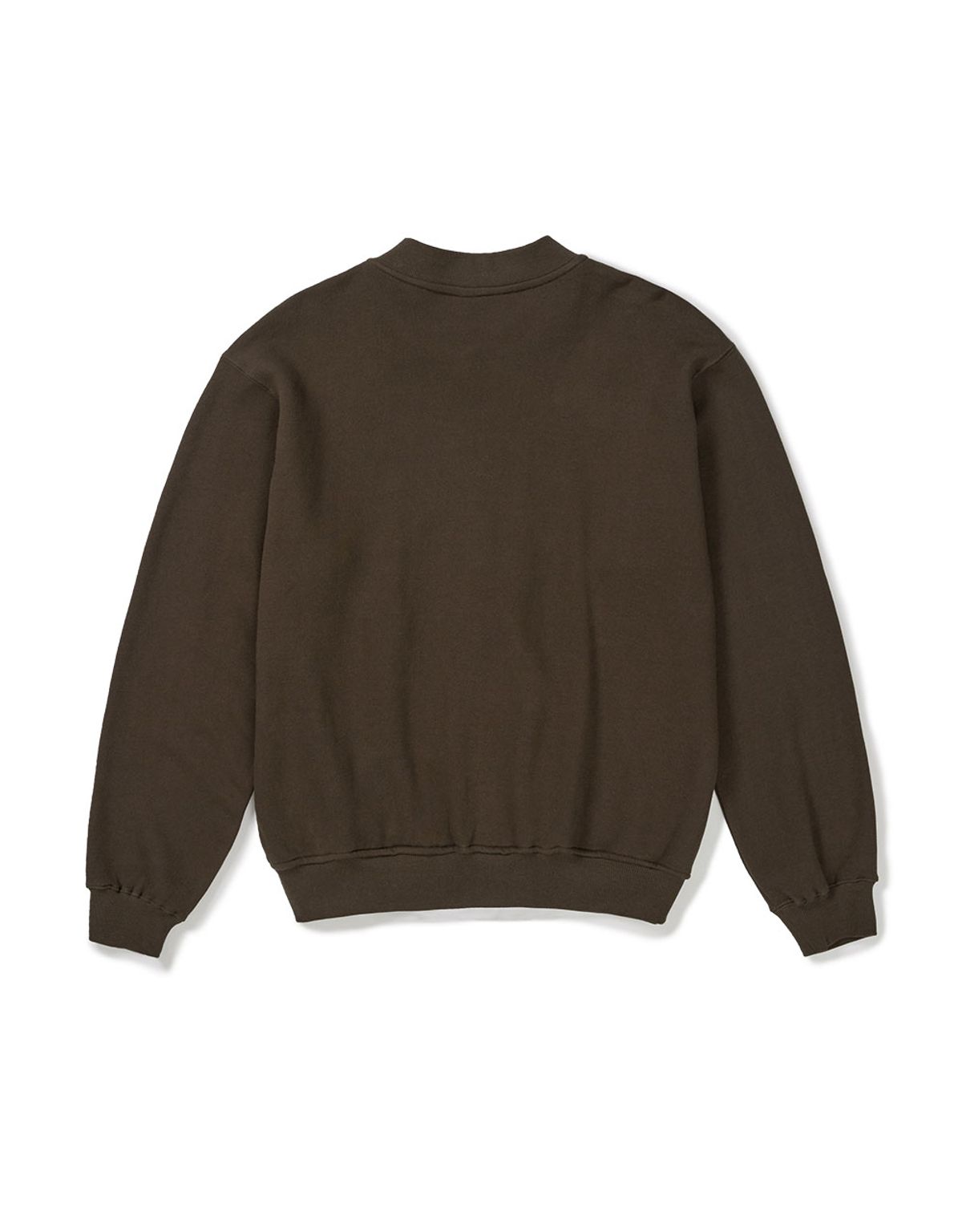 엠엠엘지(MMLG) [Mmlg] DAYWEAR SWEAT JUMPER (WOODY BROWN)