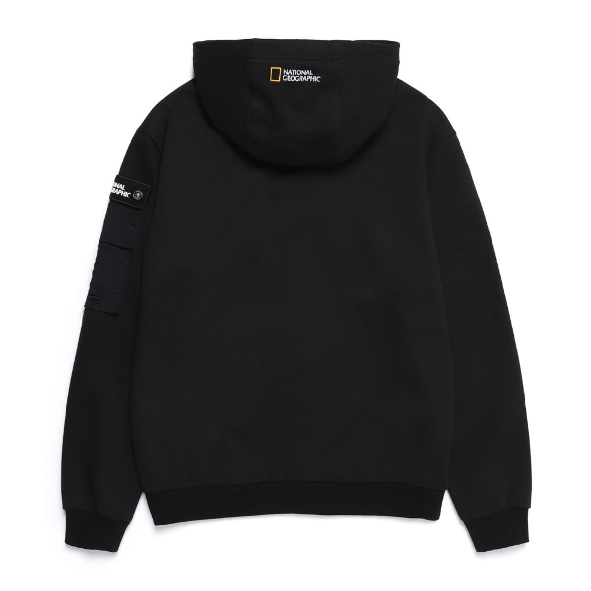 내셔널지오그래픽(NATIONALGEOGRAPHIC) N251UFT950 마게이 후드 풀집업 CARBON BLACK