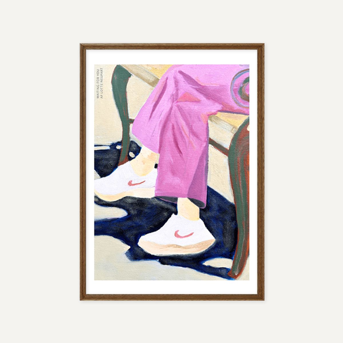 그릿시즌(GREET SEASON) 로테 노이파트 Waiting for you (액자 포함)
