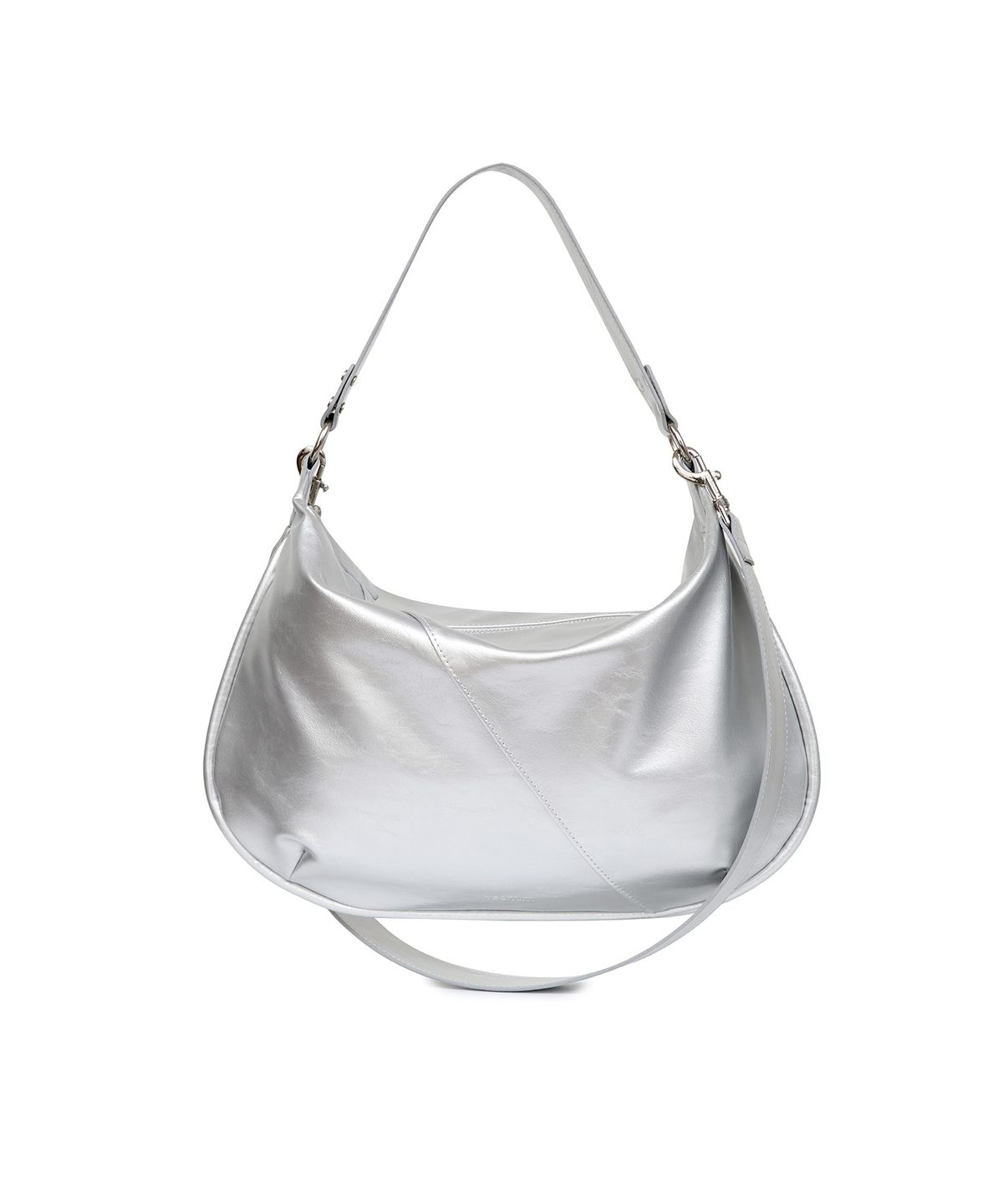 여밈(YEOMIM) half moon bag (silver)