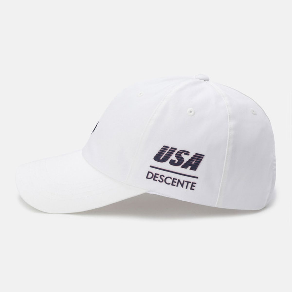 데상트(DESCENTE) 팀팩 볼캡 화이트(SQ123ICP21)
