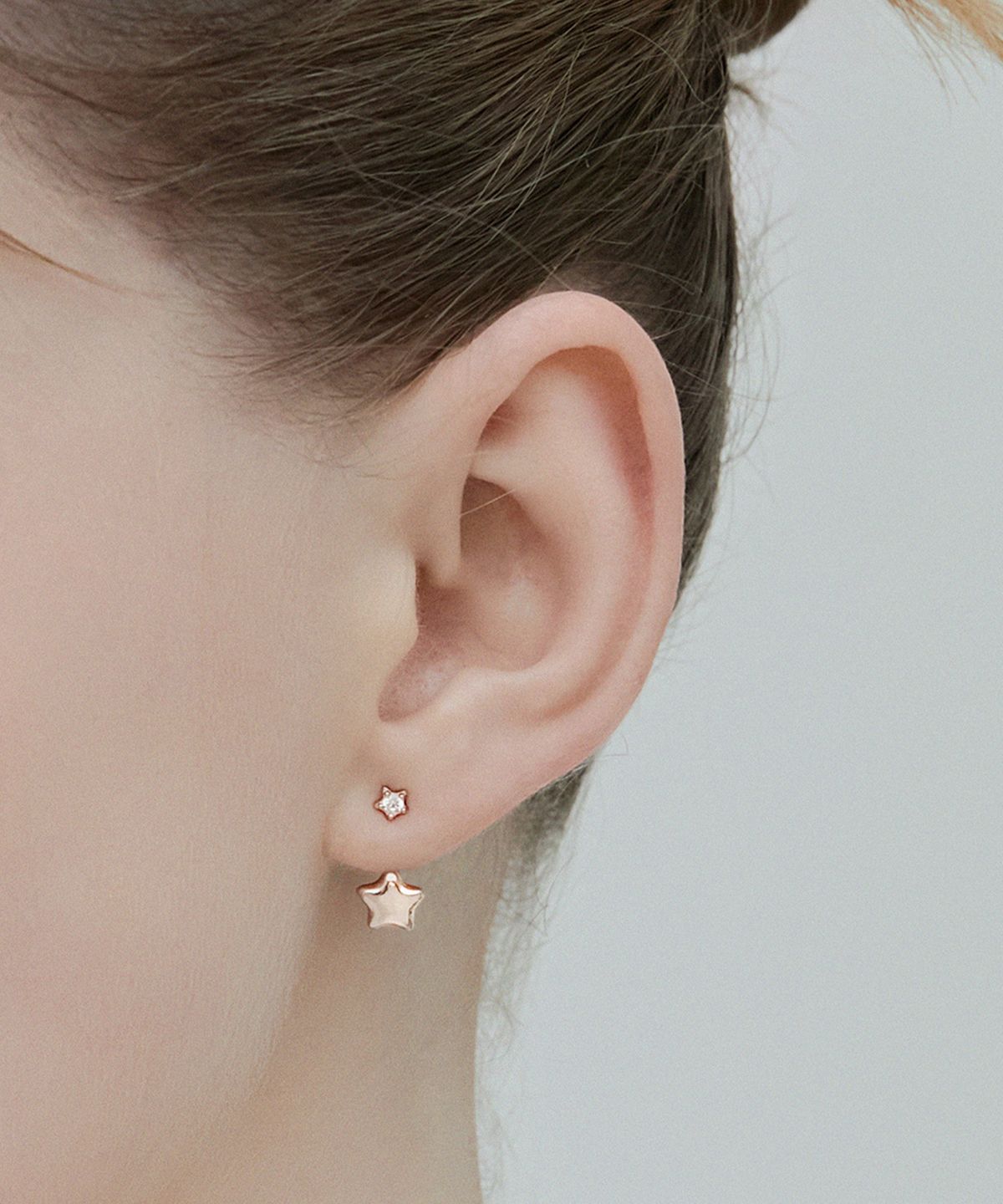 제이에스티나(JESTINA) LALA J 별 이어자켓 귀걸이 (JJLJEQ5B1300SR000)