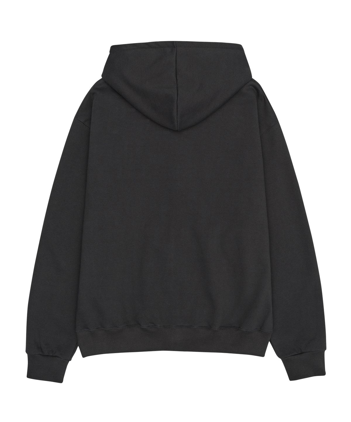 아메스 월드와이드(AMES-WORLDWIDE) BIG TYPO HOODIE ZIP UP CHARCOAL