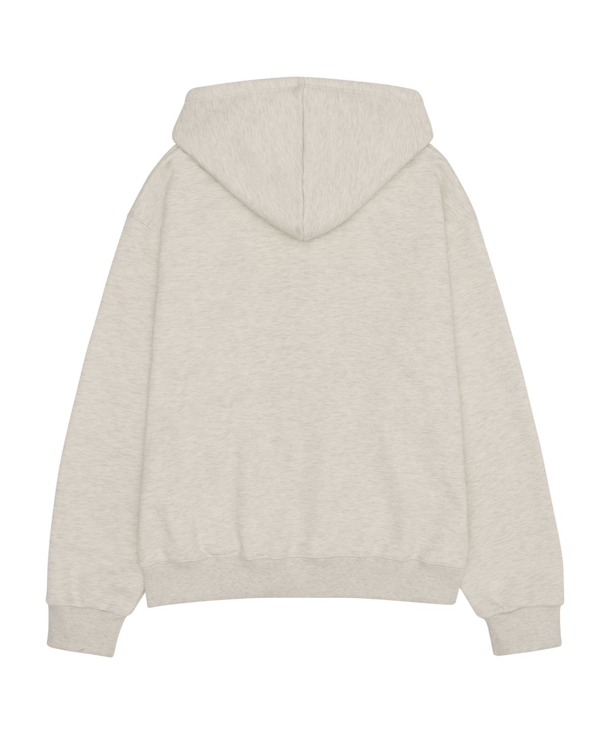 아메스 월드와이드(AMES-WORLDWIDE) BIG TYPO HOODIE ZIP UP OATMEAL