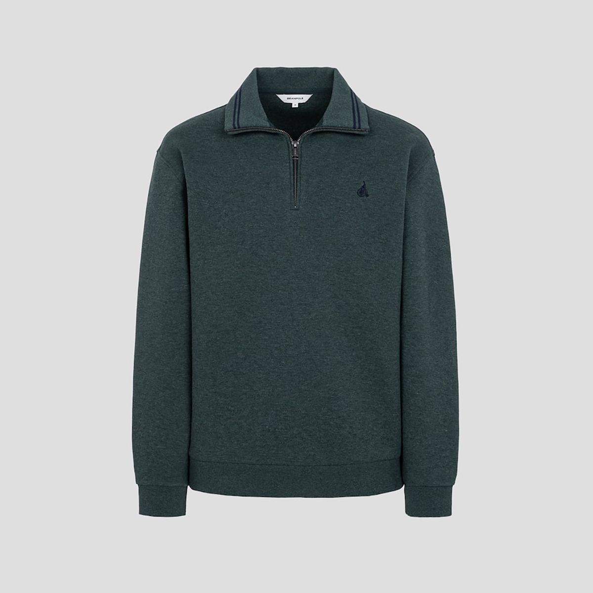 빈폴 멘(BEANPOLE MEN) 칼라넥 스웨트 셔츠  그린 (BC5141C11M)