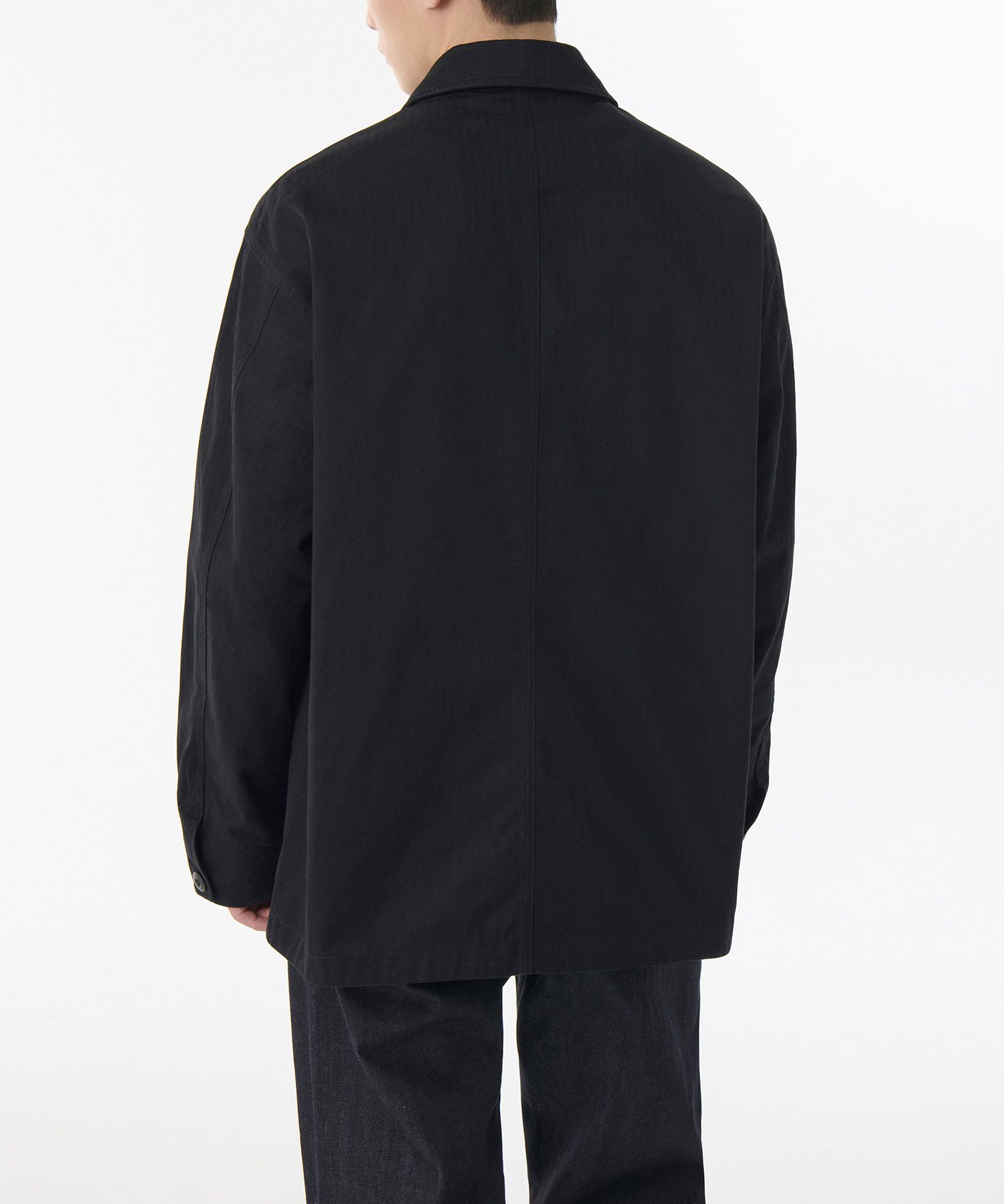 ブルゾン MUSINSA STANDARD Wool blend minimal blouson jacket black MMC MUSINSA | MUSINSA STANDARD WOMAN Women's Wool Blend Duffel