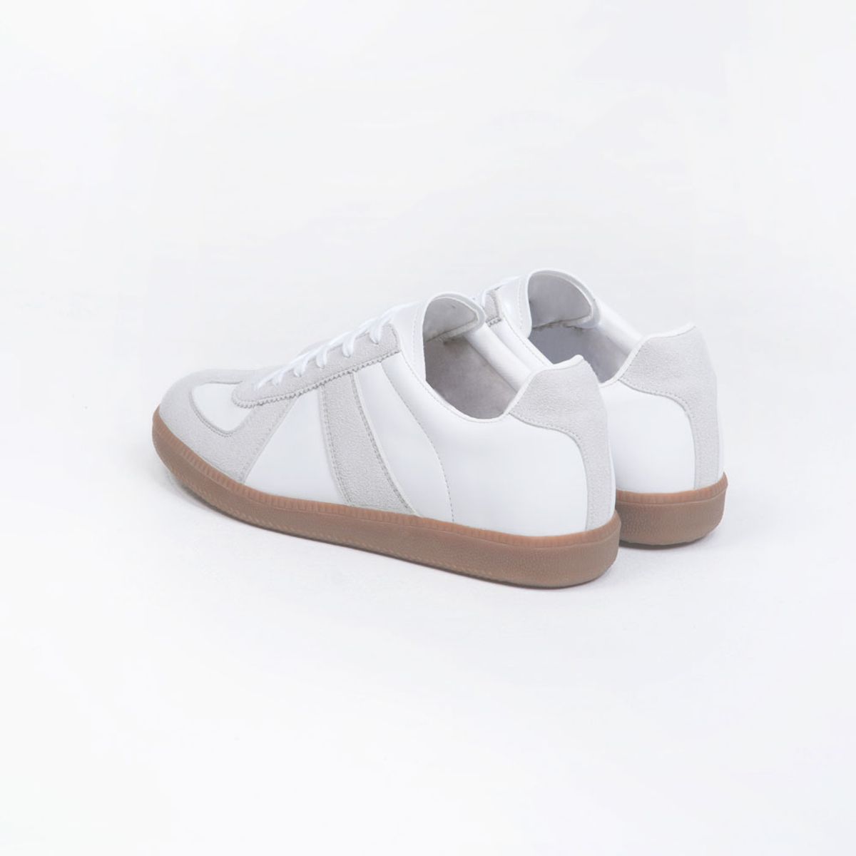 더노피(THENOPI) 루이스 5.5cm 키높이 독일군 스니커즈 화이트 [225~290mm]