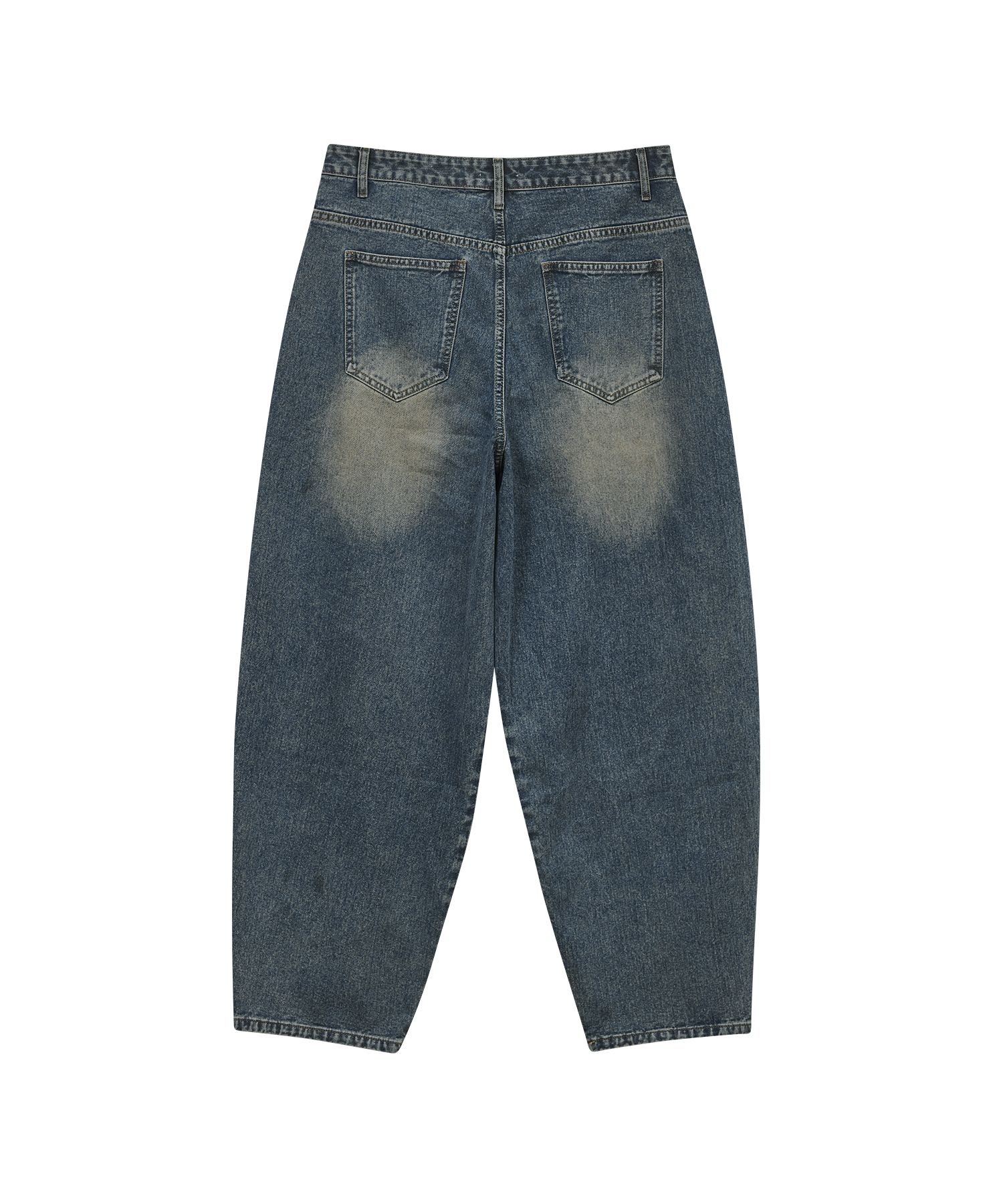 ★MUSINSA STANDARD★ Denim Wide Balloon Pants Washed Black M MUSINSA | STANDARDERROR 87-STAN047 Balloon fit washed wide