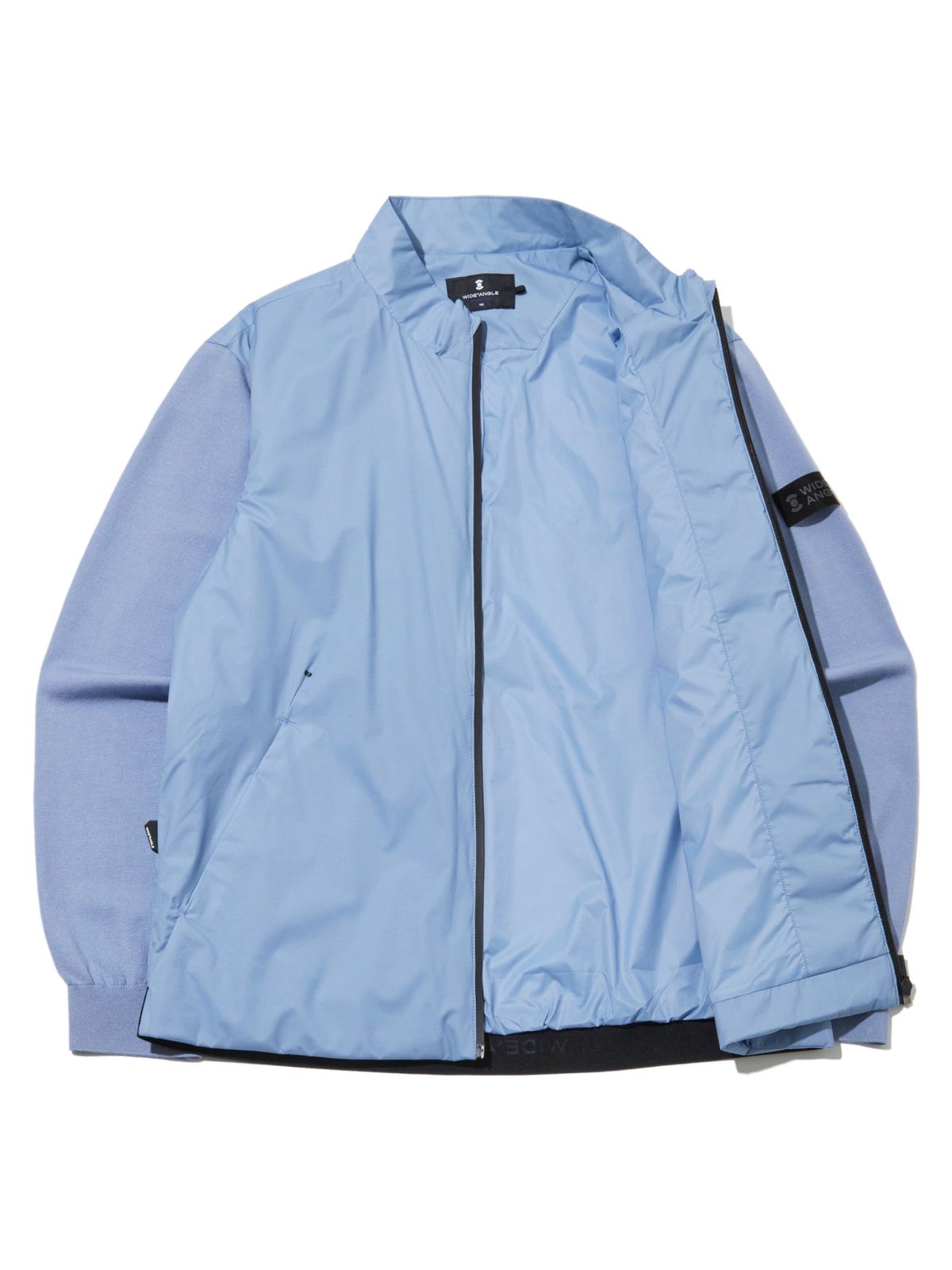 와이드앵글(WIDEANGLE) TO 윈드스토퍼 하이브리드 자켓 M_Light Blue