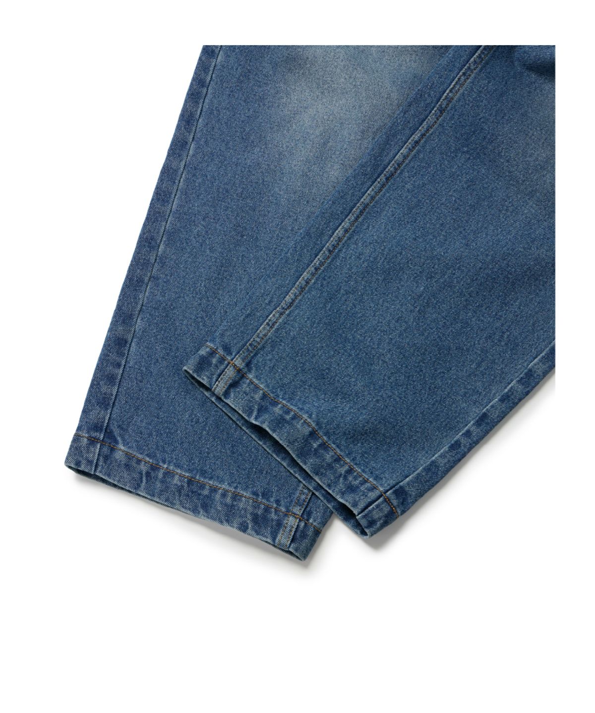 이티씨이(ETCE) SNAKE BONE WASHED DENIM PANTS (BLUE)