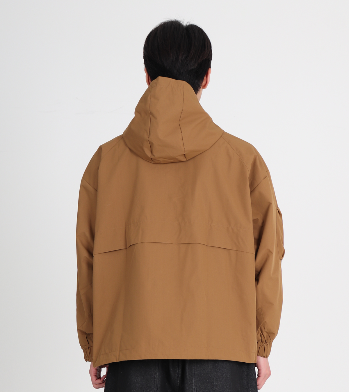 버튼서울(BUTTON SEOUL) [TEFLON] 나침반 바람막이 윈드브레이커 후드자켓 4color (모카베이지)