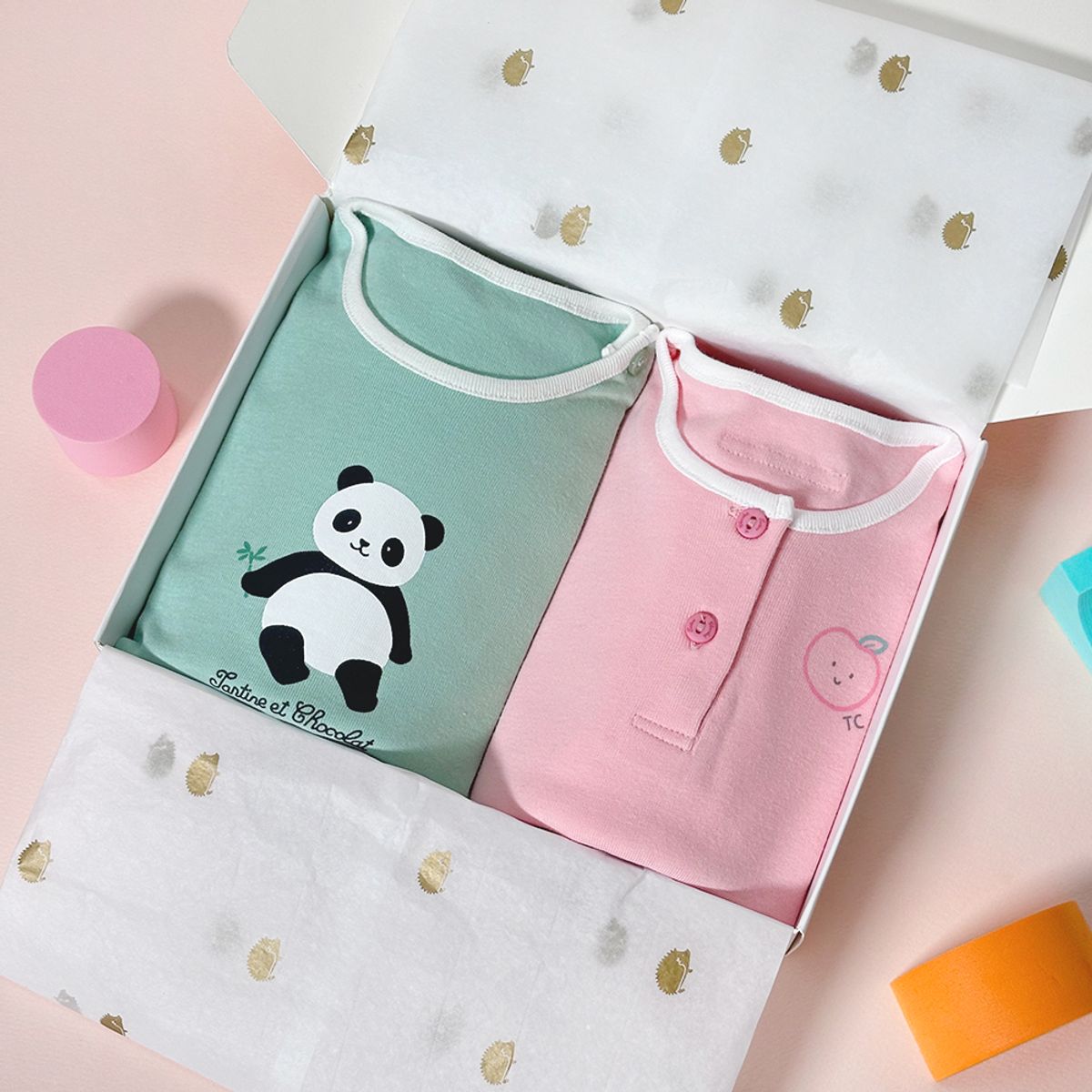타티네 쇼콜라(TARTINEET CHOCOLAT) [2PACK] TC)25S/S 내의선물세트구성 6중 택1