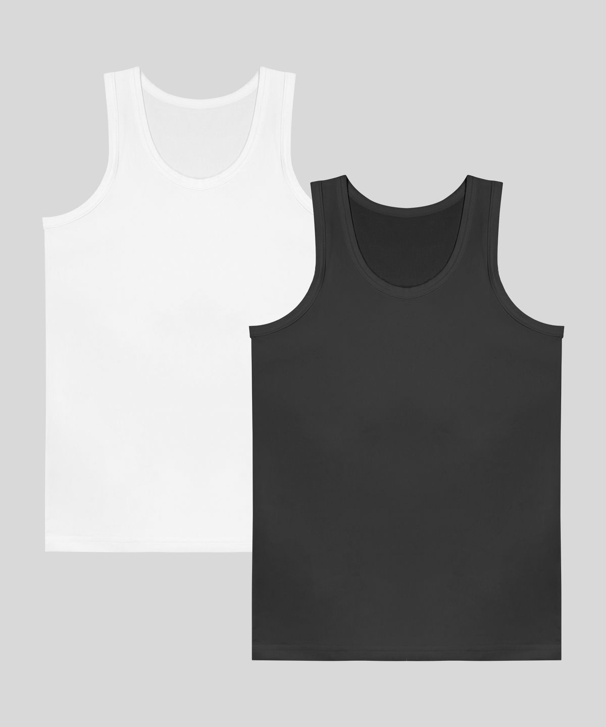 제임스딘(JAMES DEAN) JD 남주니어 프리스판 민소매런닝 2PACK