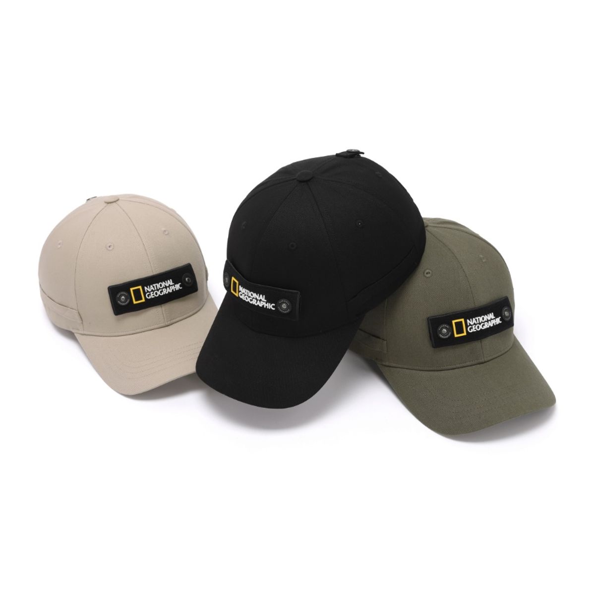 내셔널지오그래픽(NATIONALGEOGRAPHIC) N255AHA580 엔지니어드 볼캡 BLACK