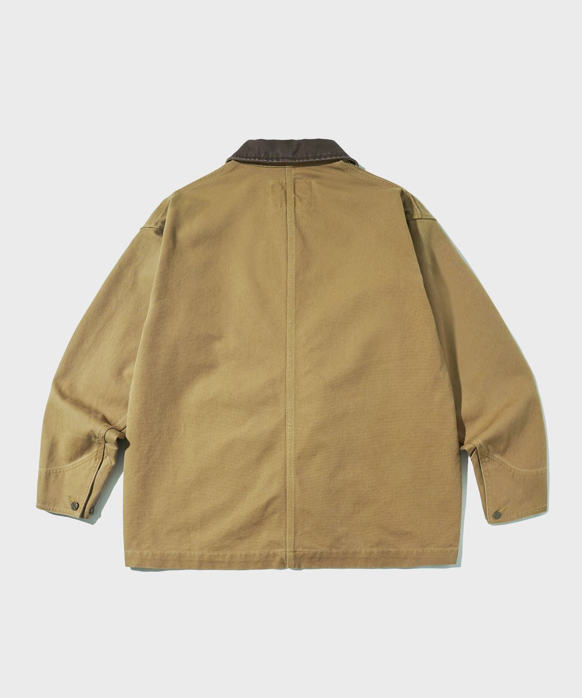 아웃스탠딩(OUTSTANDING) CANVAS COVERALL JACKET_BEIGE