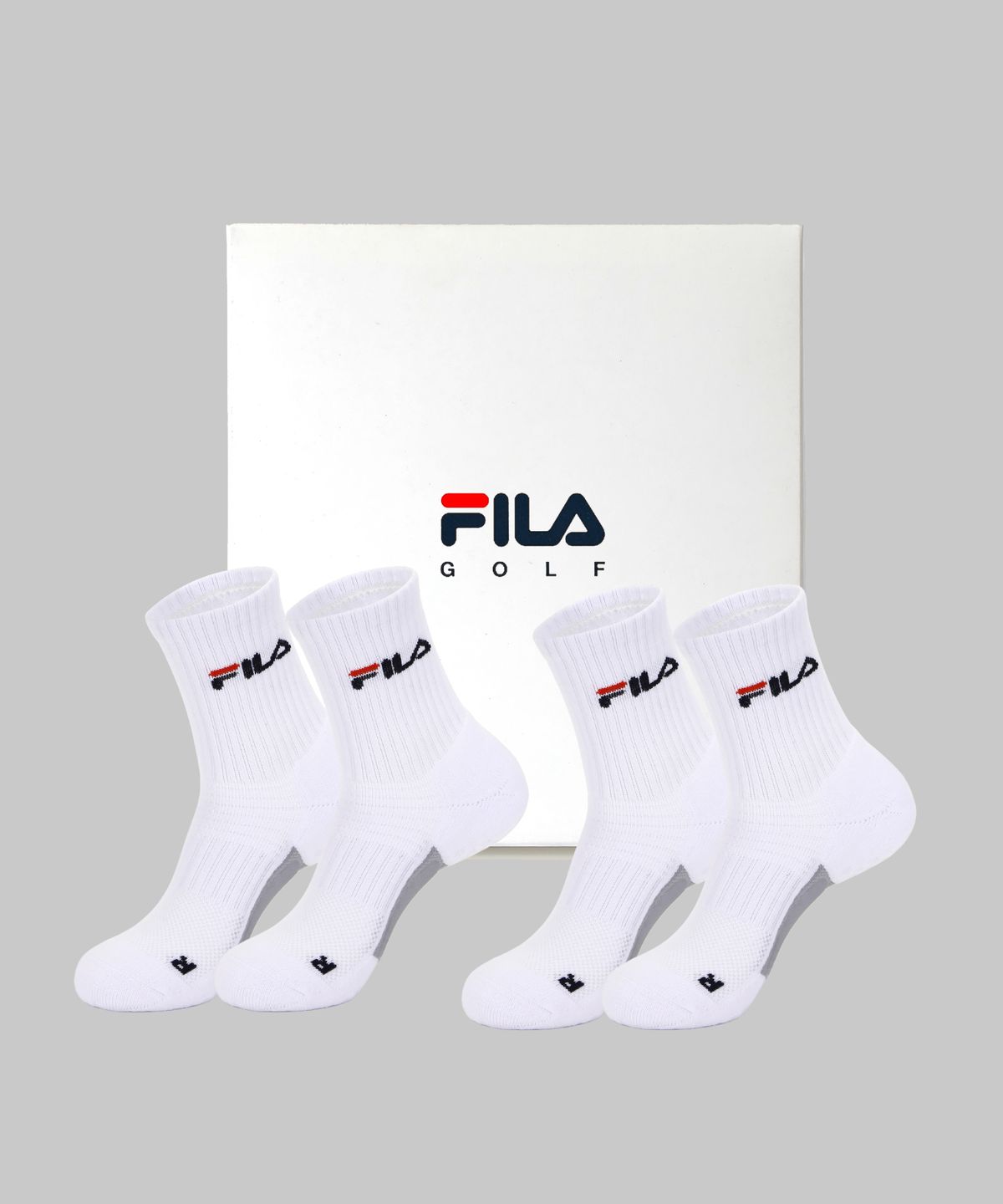 휠라 골프(FILA GOLF) [GIFT SET] 필드 밸런스 미드 2PACK (2colors)