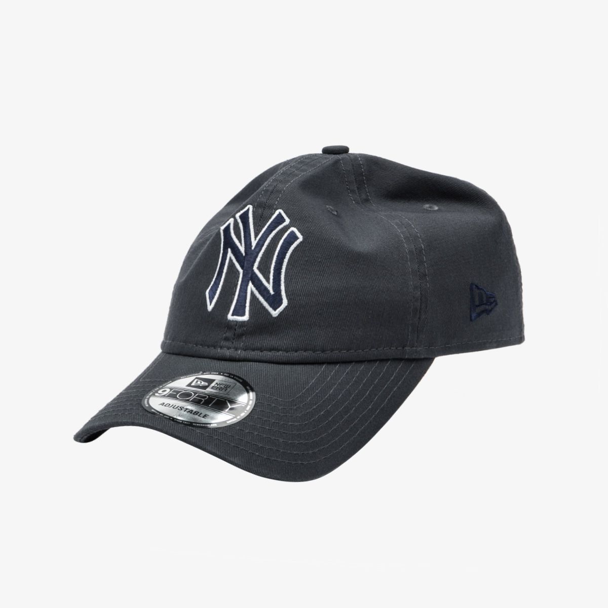 뉴에라(NEW ERA) MLB 뉴욕 양키스 베이직 아웃라인 언스트럭쳐 볼캡 다크 그라파이트 14561859