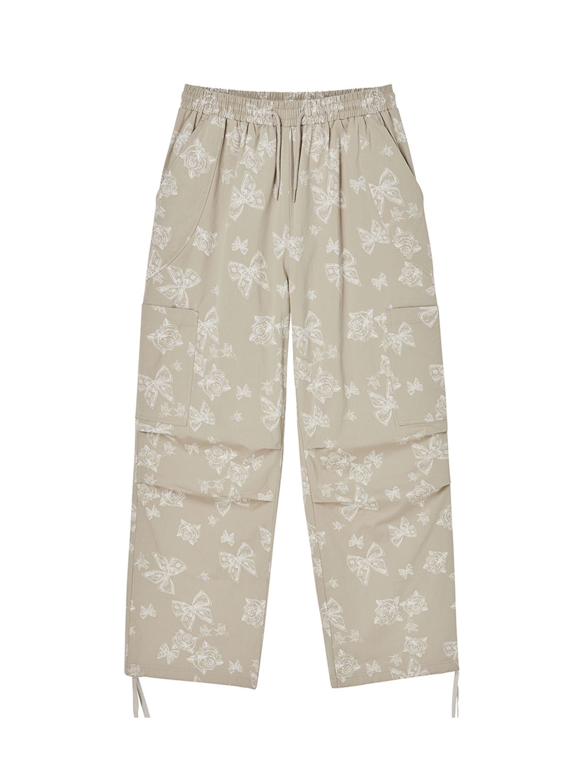 엔와이엑스엑스(NYXX) RIBBON COTTON PANTS BEIGE