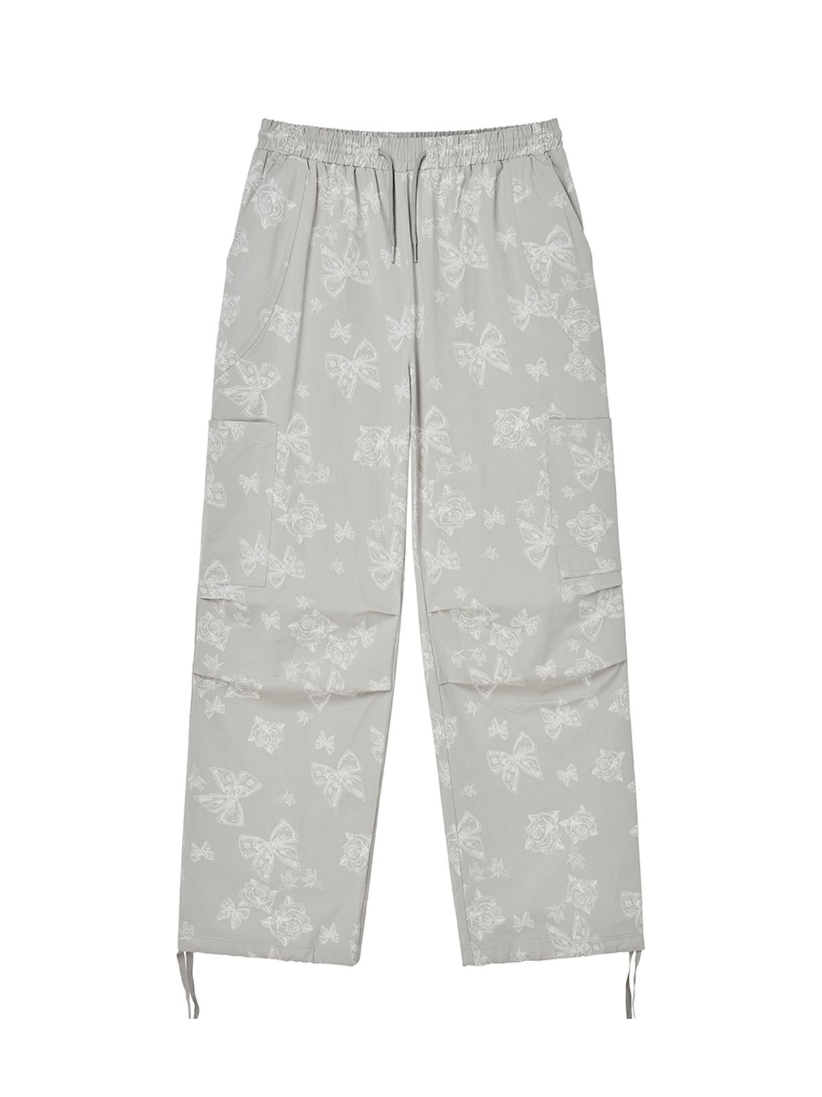 엔와이엑스엑스(NYXX) RIBBON COTTON PANTS LIGHT ASH