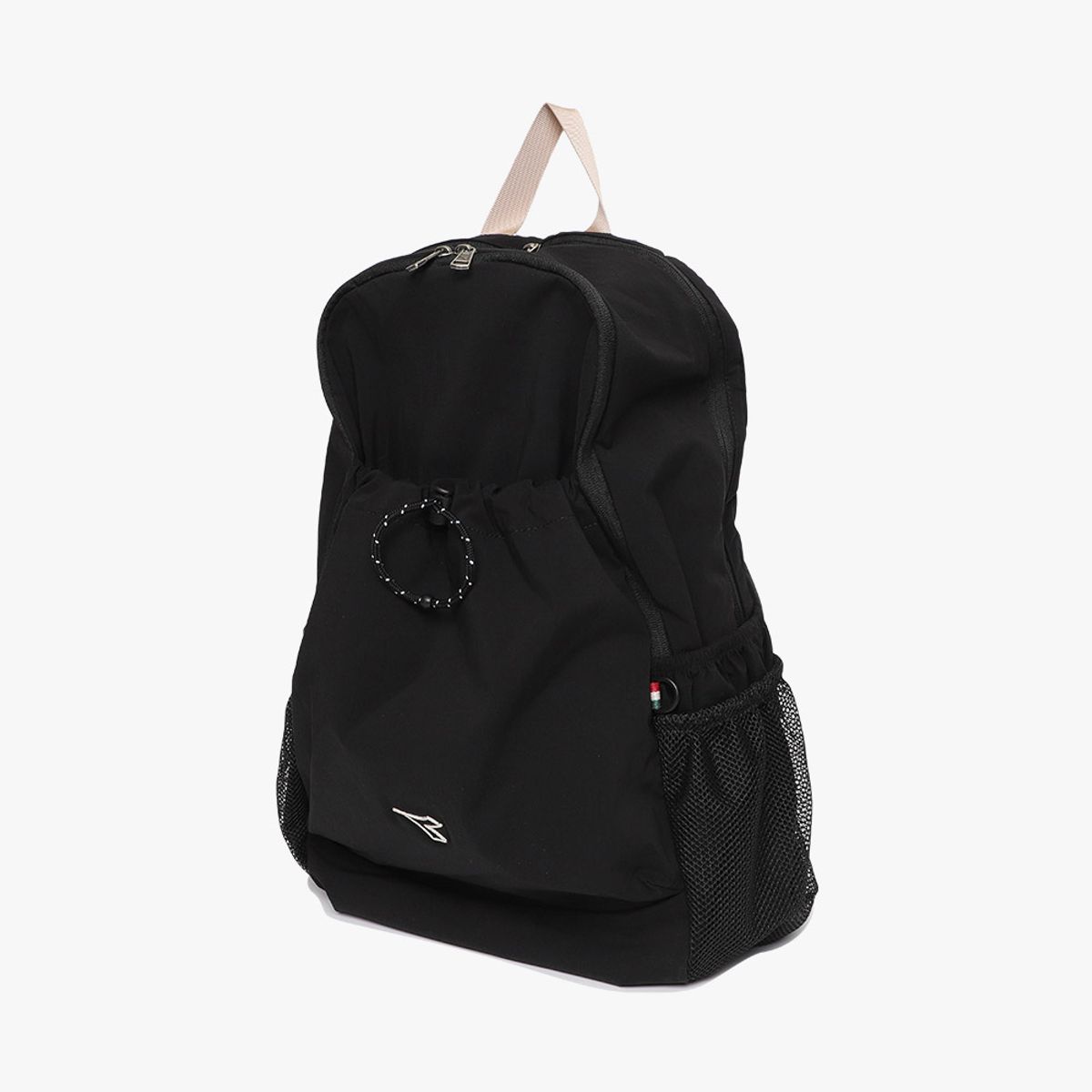 디아도라(diadora) 폴리모 나일론 백팩 BLACK