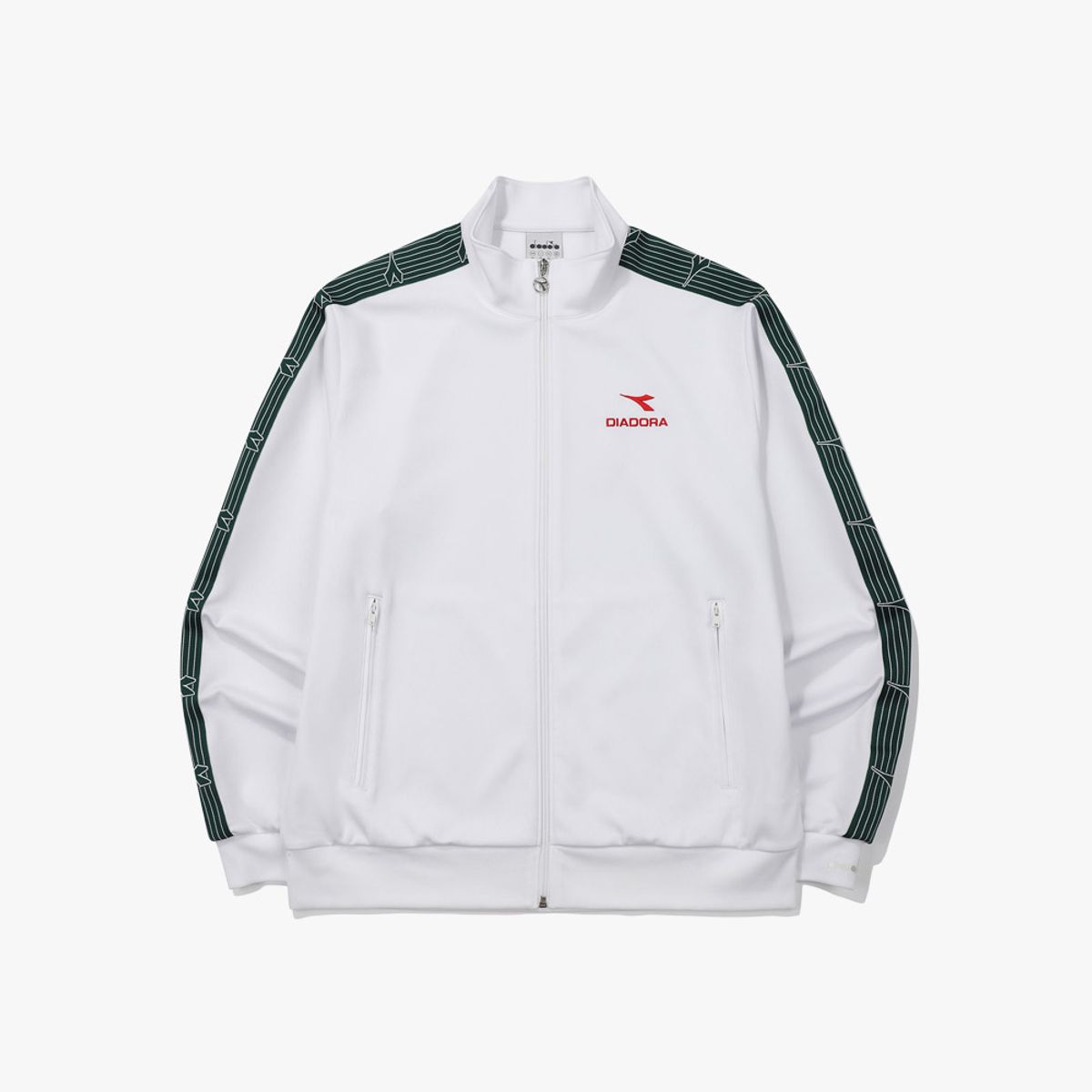 디아도라(diadora) 레거시 저지 트랙 자켓 OFF WHITE