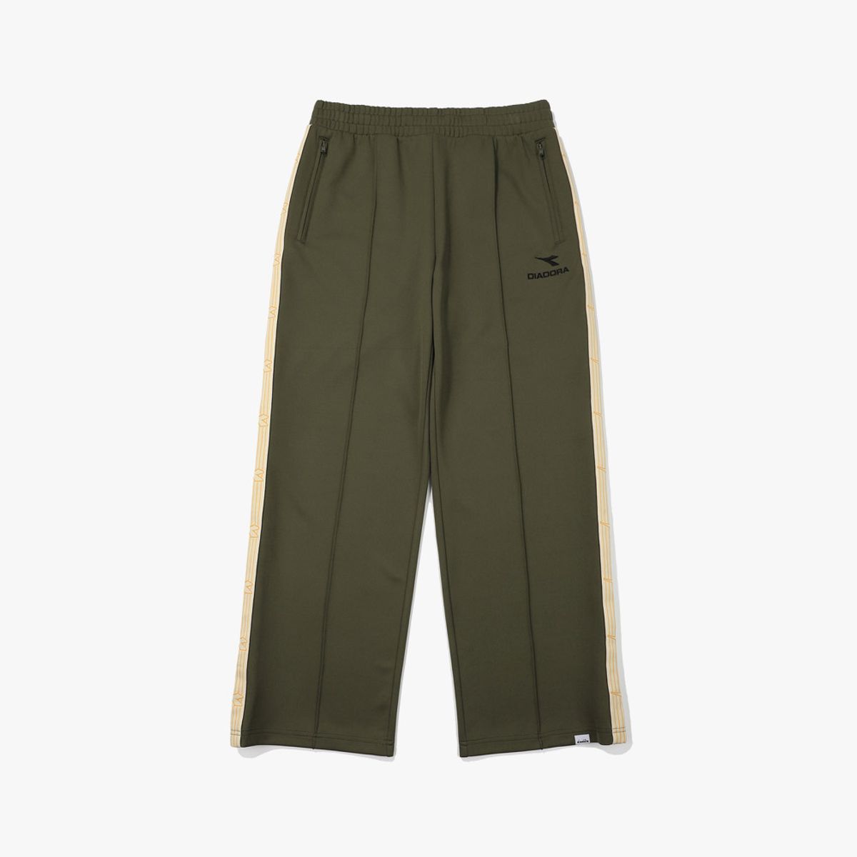 디아도라(diadora) 레거시 저지 트랙 팬츠 OLIVE