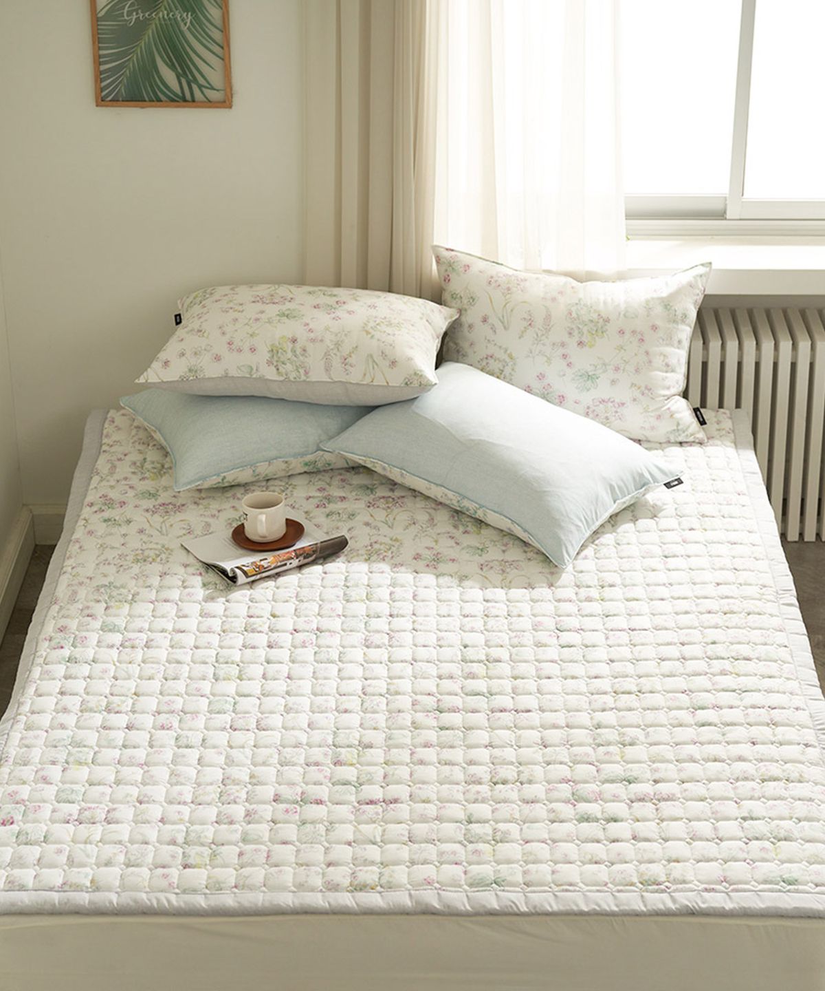 샤이닝홈(SHININGHOME) 아밍 아델리오 모달 고정밴드 침대패드 S/Q 2size 2컬러