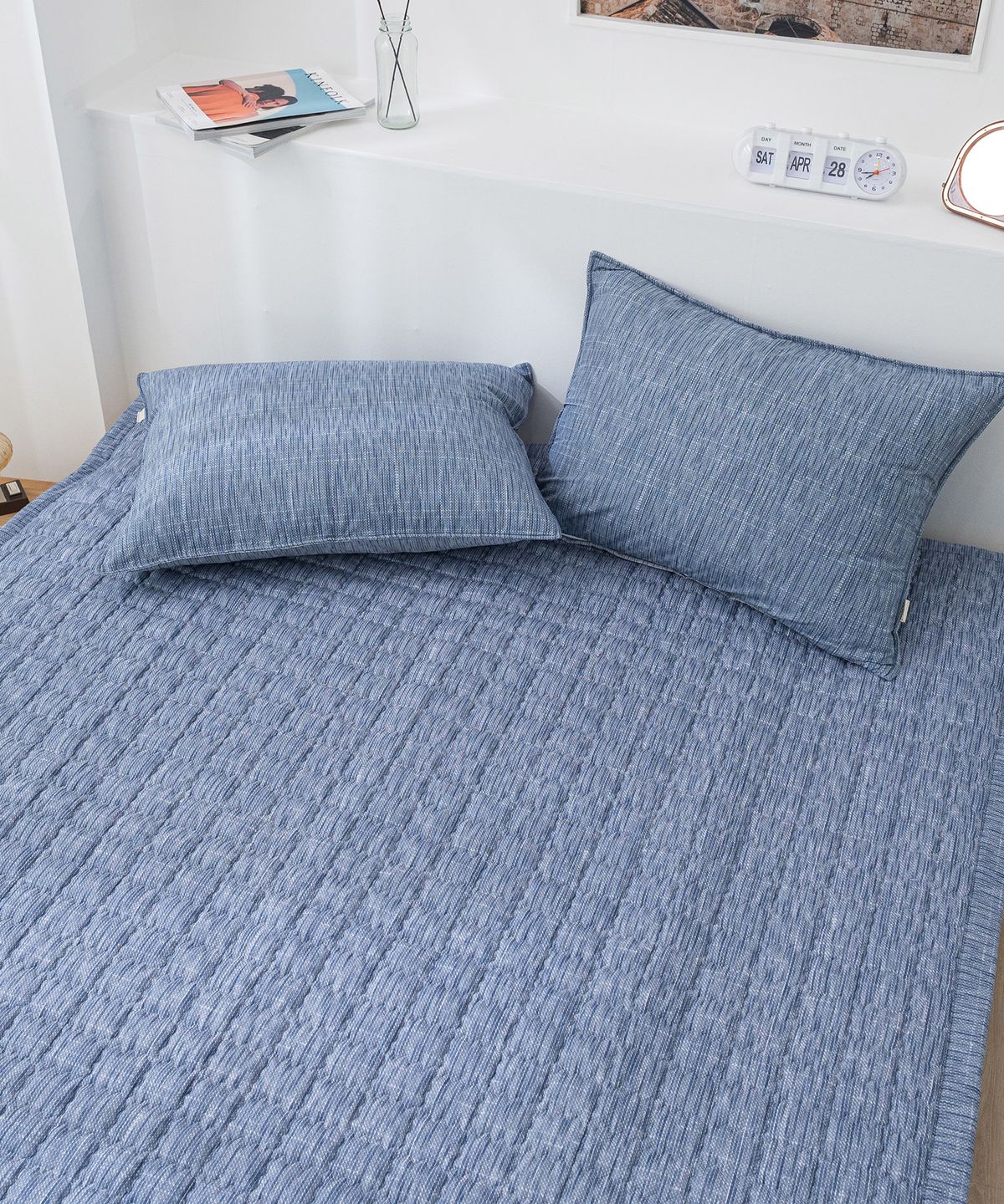 샤이닝홈(SHININGHOME) 더블리 이든 마이크로 논슬립 고정밴드 침대패드 SS/Q 2size 2컬러