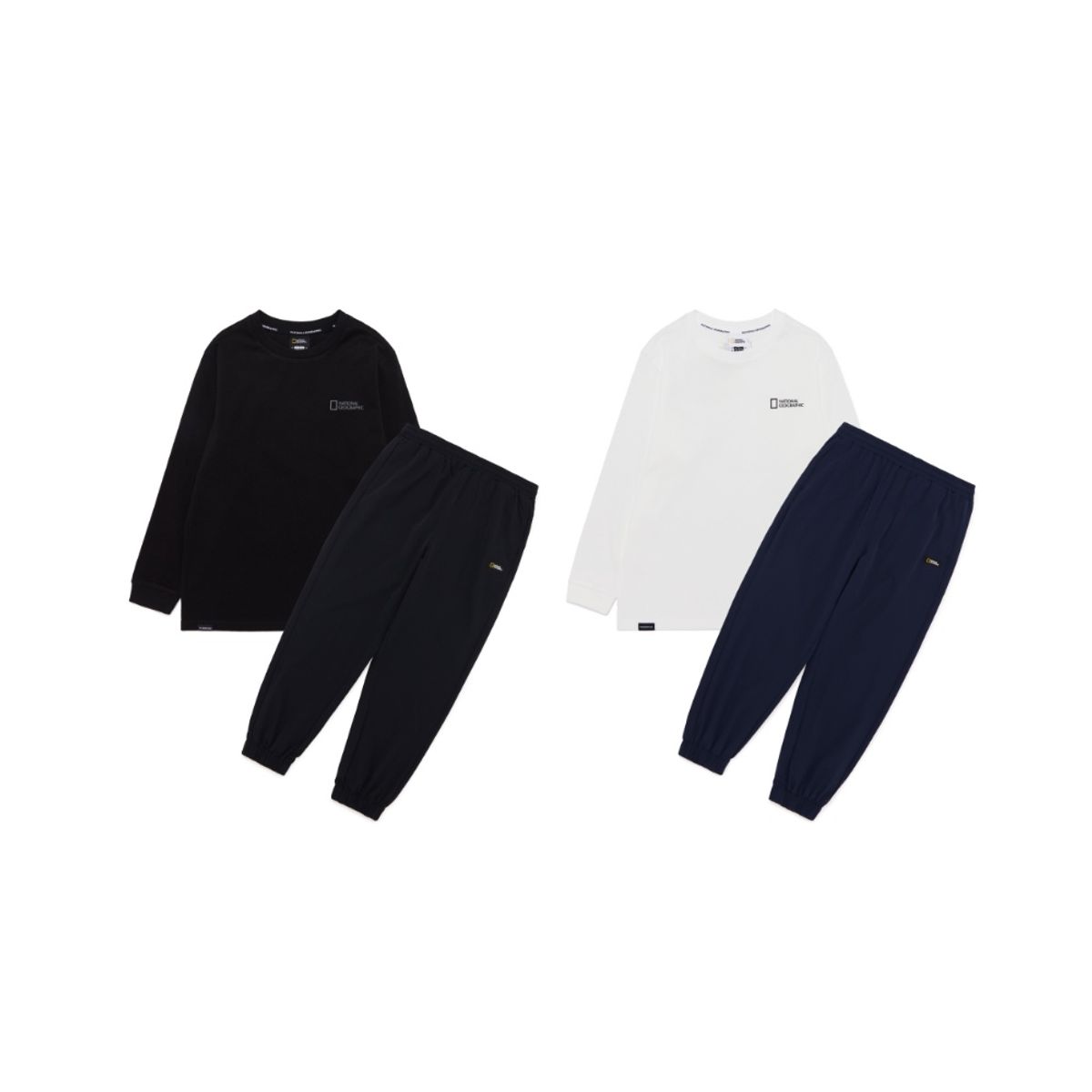 내셔널지오그래픽 키즈(NATIONAL GEOGRAPHIC KIDS) K251UPB901 싱글티셔츠/팬츠 SET CARBONBLACK