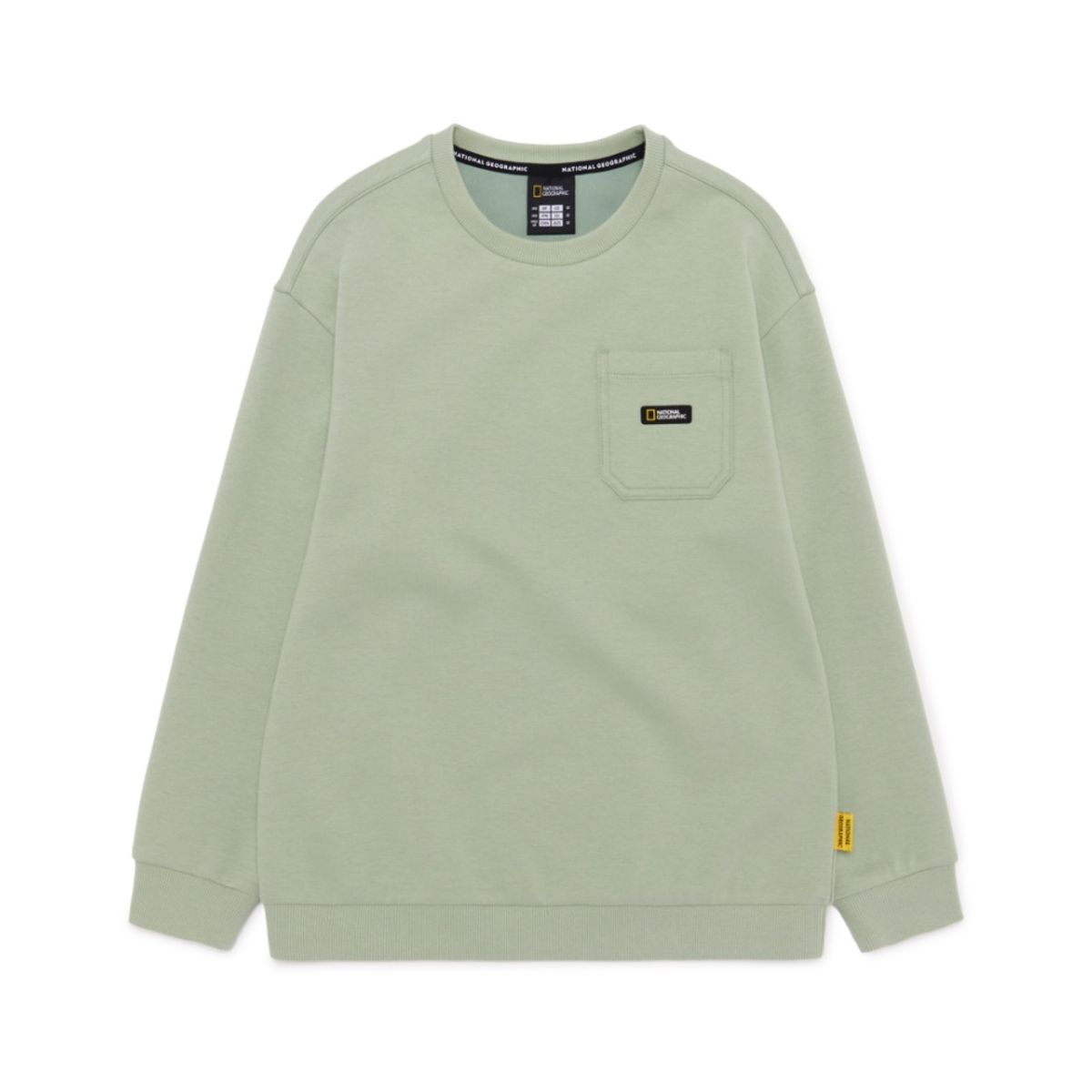 내셔널지오그래픽 키즈(NATIONAL GEOGRAPHIC KIDS) K251UPB910 맨투맨 SET LIGHTKHAKI
