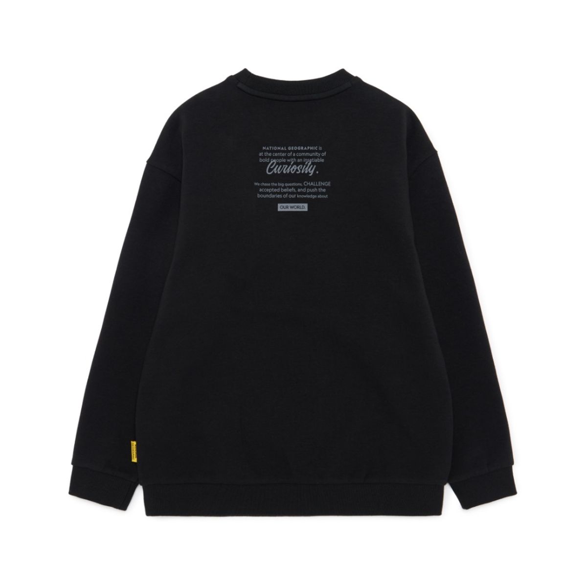 내셔널지오그래픽 키즈(NATIONAL GEOGRAPHIC KIDS) K251UPB910 맨투맨 SET CARBONBLACK