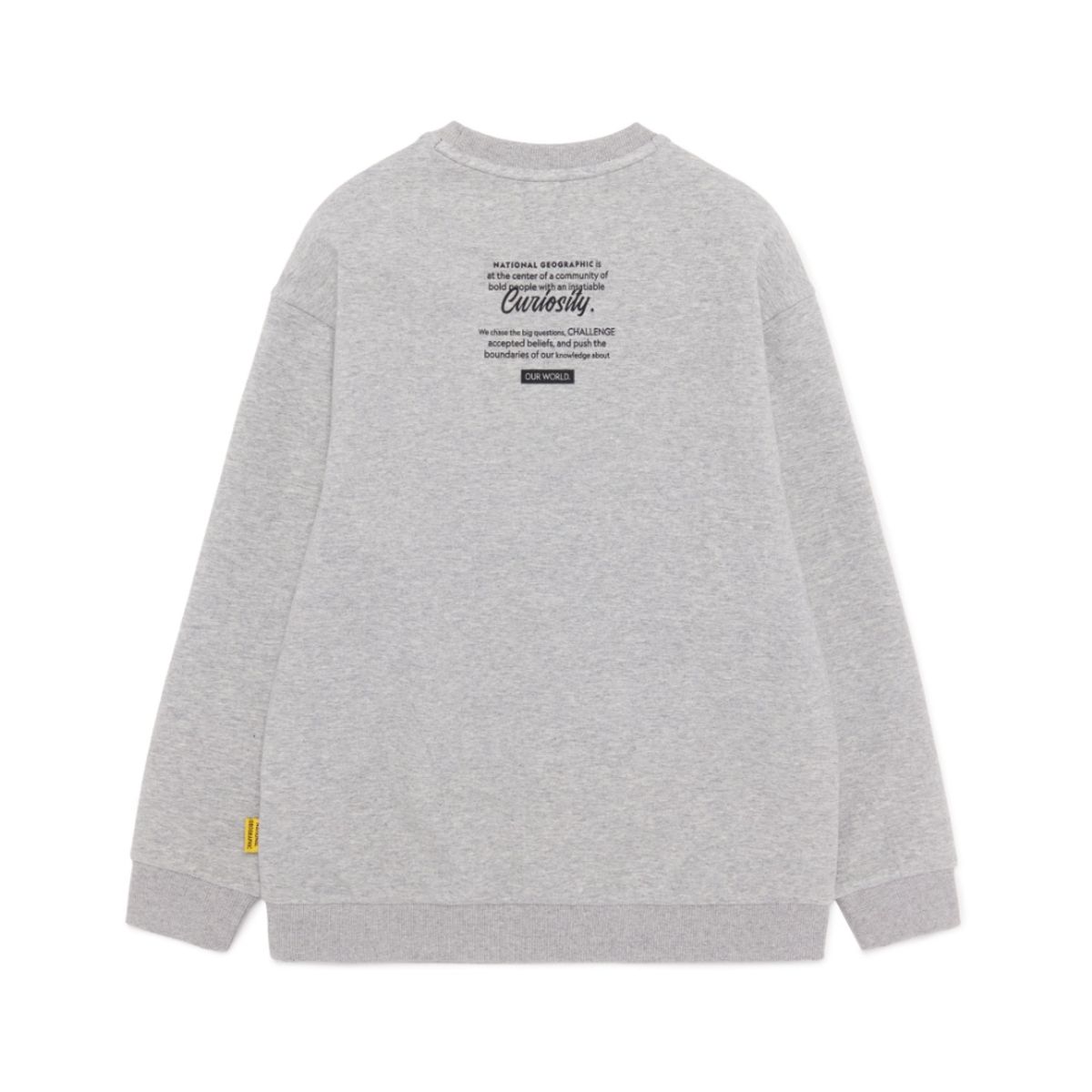 내셔널지오그래픽 키즈(NATIONAL GEOGRAPHIC KIDS) K251UPB910 맨투맨 SET MGREY