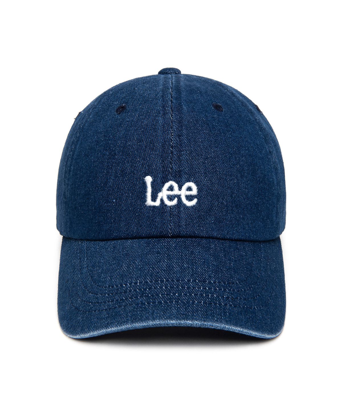 리(LEE) 스몰 트위치 로고 데님 볼캡 인디고 미듐