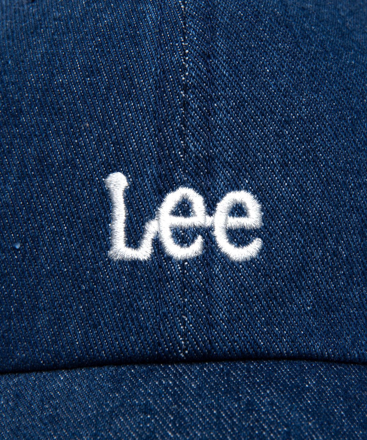 리(LEE) 스몰 트위치 로고 데님 볼캡 인디고 미듐