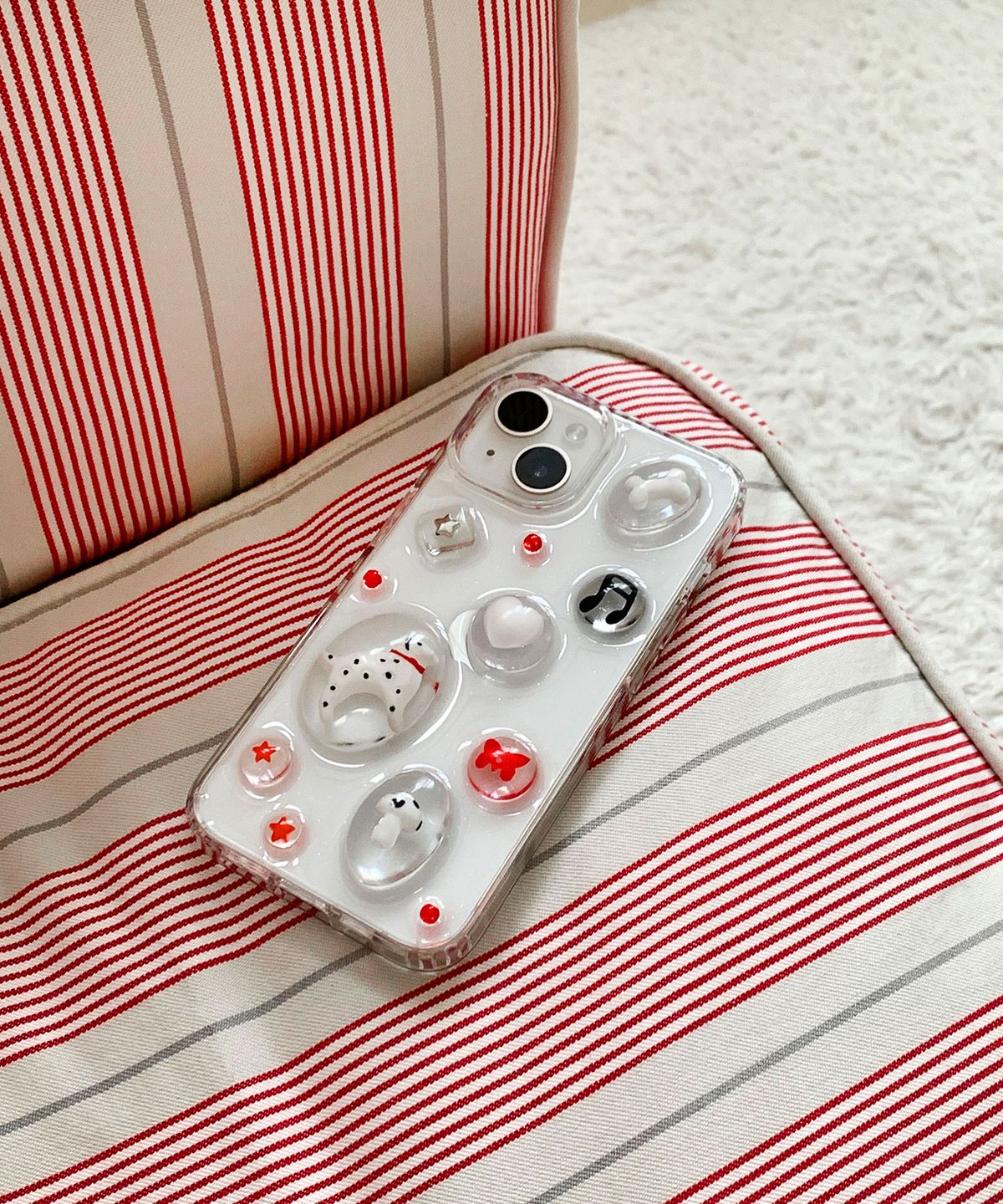 해피고럭키(HAPPYGOLUCKY) Happy dalmatian 레진 핸드폰 케이스