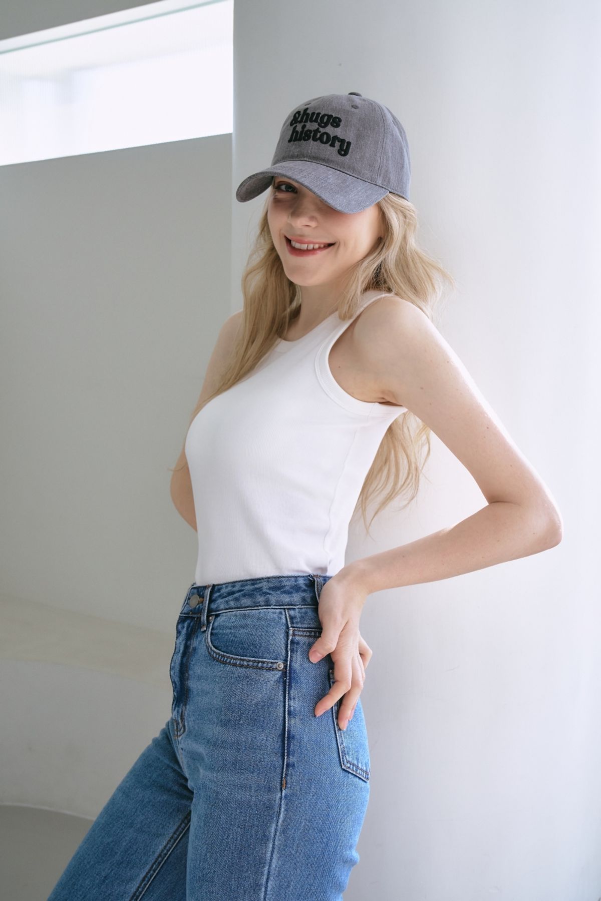 벡타르(VECTAR.) Hugs&history cap [Gray]