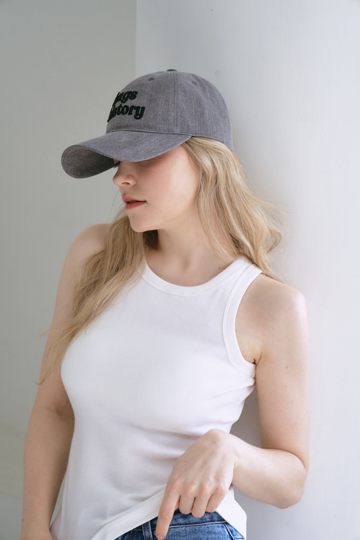벡타르(VECTAR.) Hugs&history cap [Gray]
