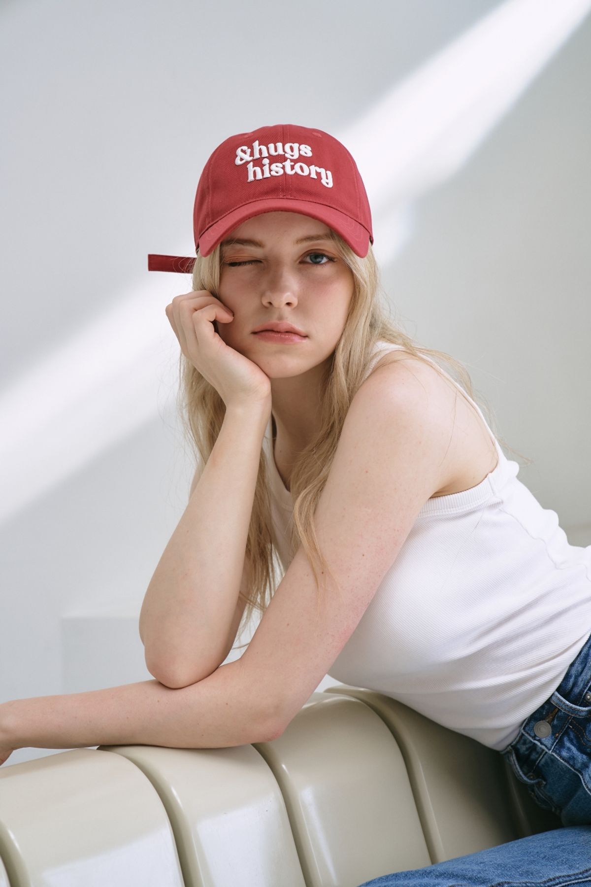 벡타르(VECTAR.) Hugs&history cap [Burgundy]