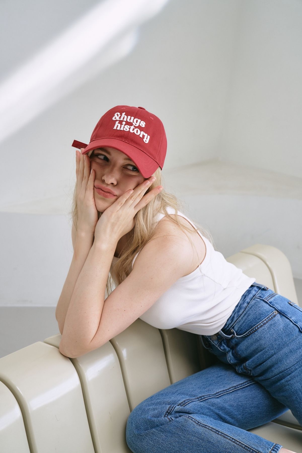 벡타르(VECTAR.) Hugs&history cap [Burgundy]