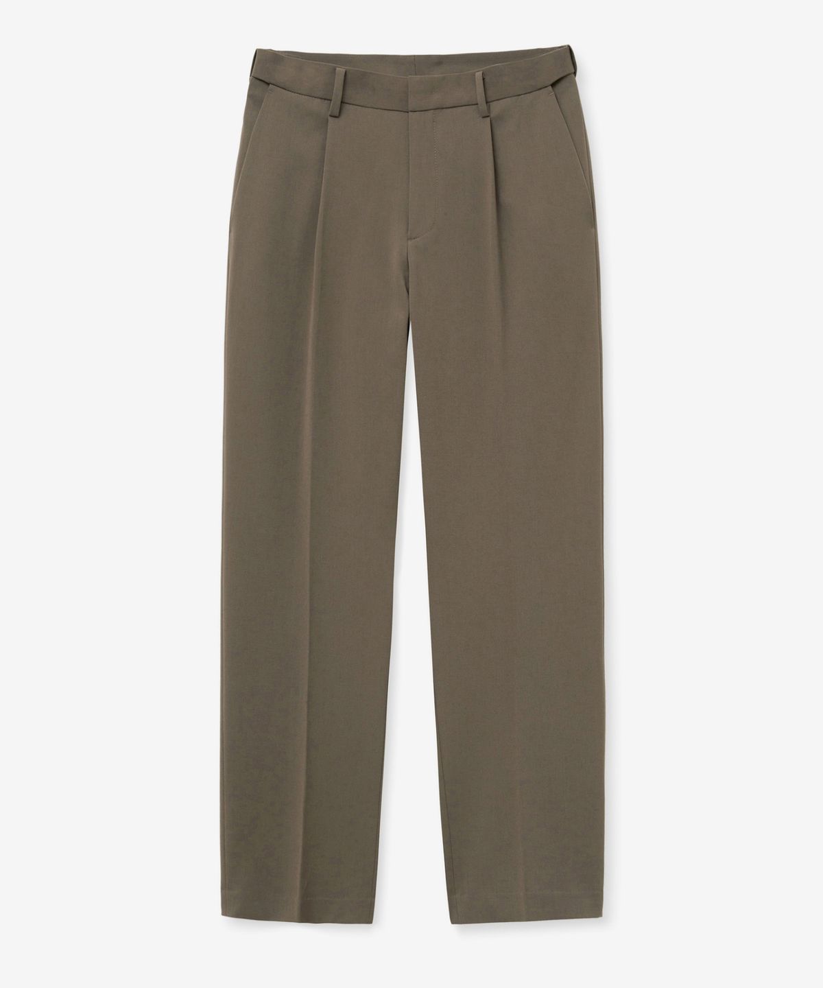 티엔지티(TNGT) Essential Tapered Fit Slacks (Dusty Beige) TNPA5E001I3