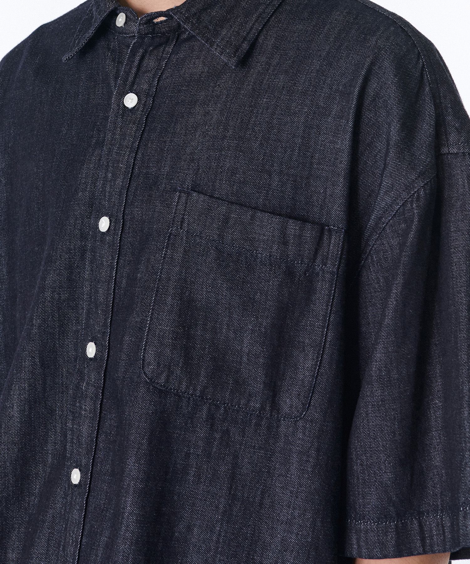 MUSINSA | MUSINSA STANDARD Oversized short sleeve denim