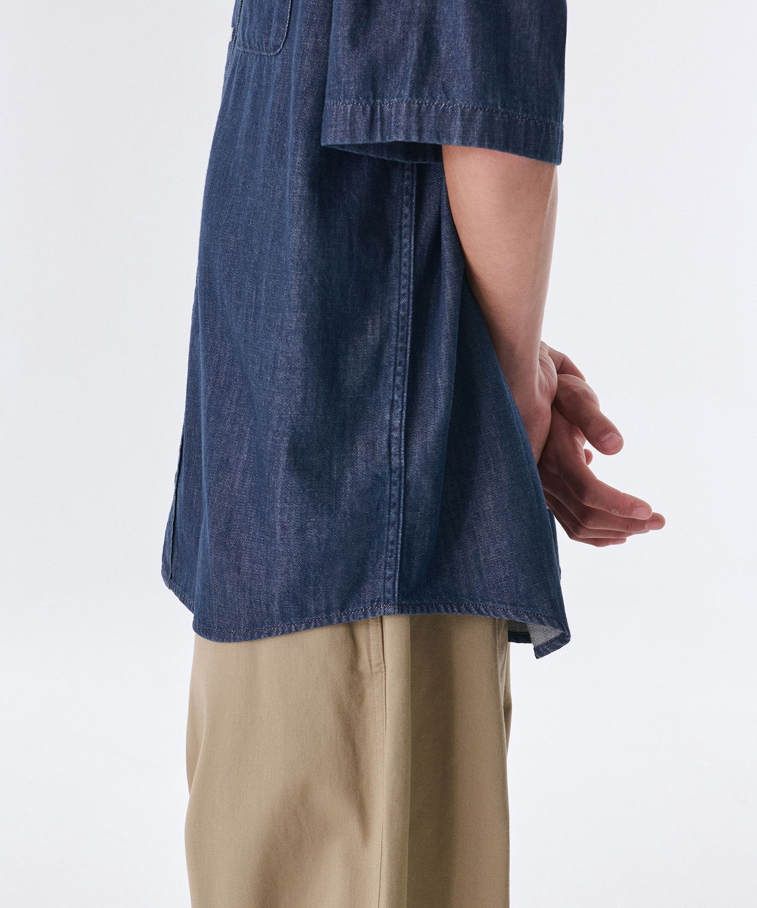 MUSINSA | MUSINSA STANDARD Oversized short sleeve denim