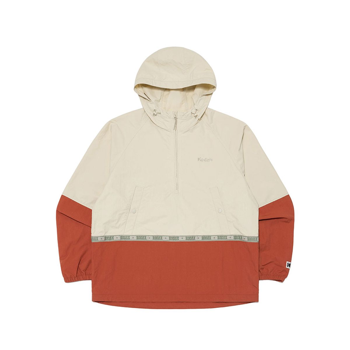 코닥(KODAK) 씨너리 컬러블럭 아노락 BEIGE