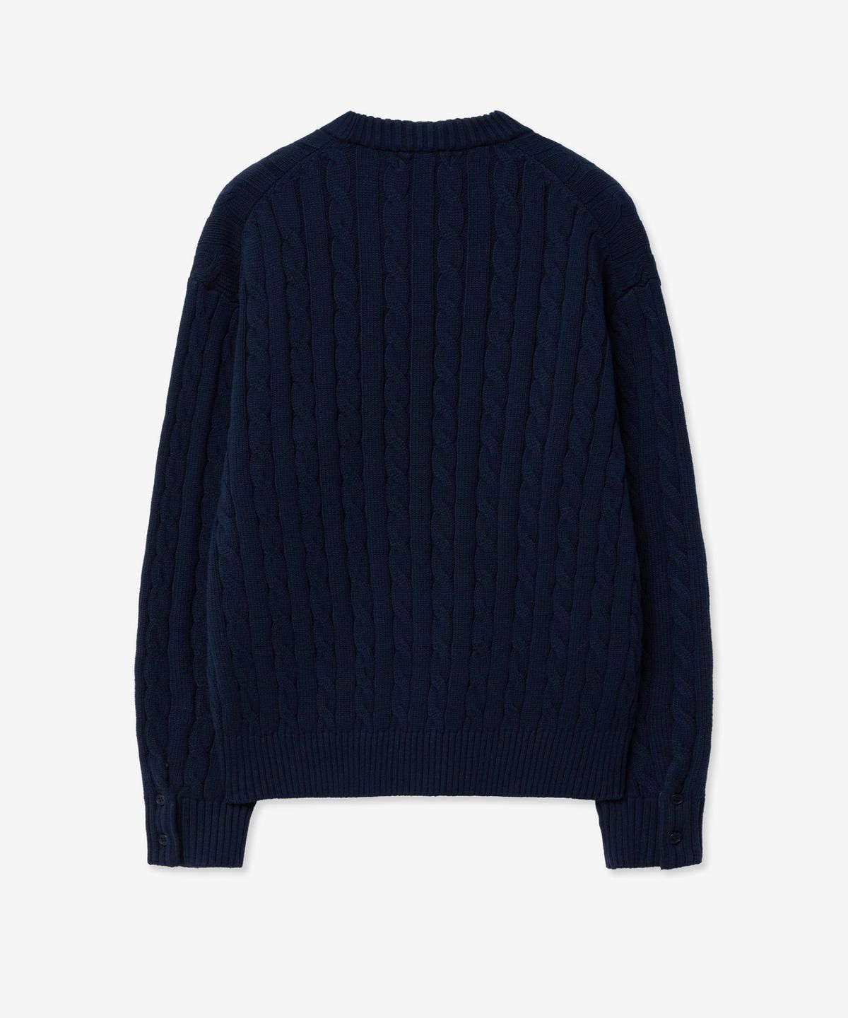티엔지티(TNGT) Cable Long Sleeves Knit Top (Navy) TNSW5E102N2