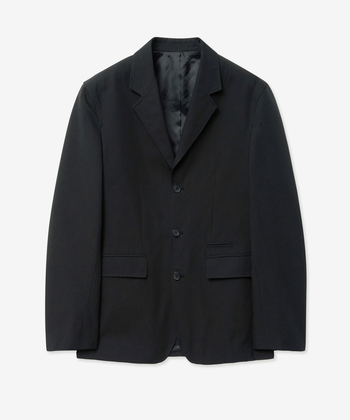 티엔지티(TNGT) Cotton Comfort Set-Up Jacket (Black) TNJA5E101BK