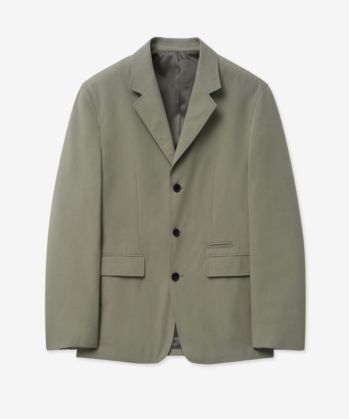 티엔지티(TNGT) Cotton Comfort Set-Up Jacket (Sage) TNJA5E101S2