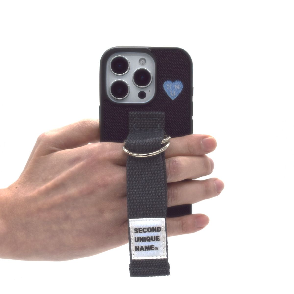 세컨드유니크네임(SECOND UNIQUE NAME) SUN CASE GLOSSY BELT DEEP GRAY
